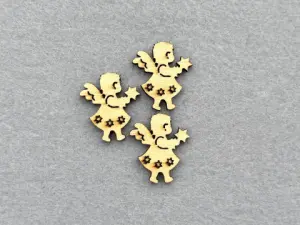 Декор із фанери "Ангел" - 40 шт