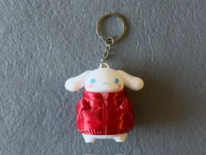 Брелок Зайчик у пуховику надруковано на 3Д принтері