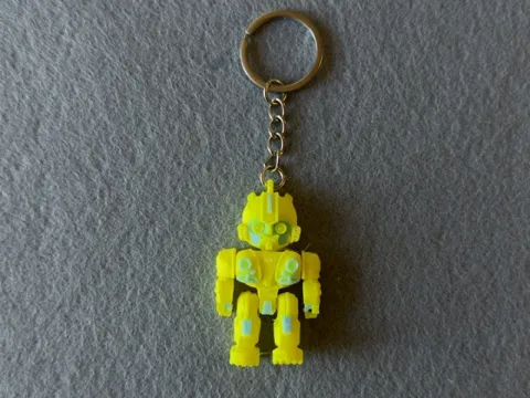 Брелок Робот надрукований на 3Д принтері
