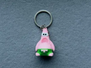 Брелок Зірка надрукований на 3Д принтері