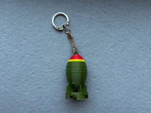 Брелок Ракета надруковано на 3Д принтері