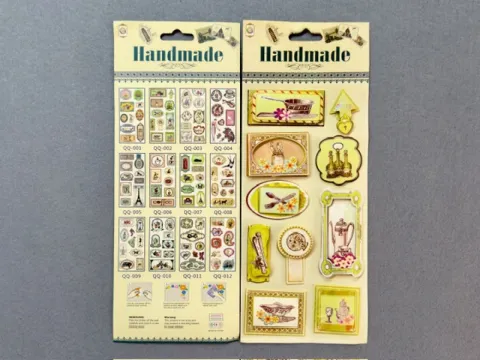 Набір 3D стікерів QQ-002