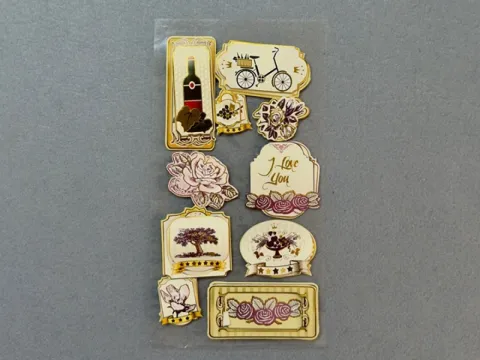 Набір 3D наклейки " Прованс "