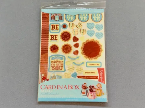 Набір для створення 3Д листівок у коробці