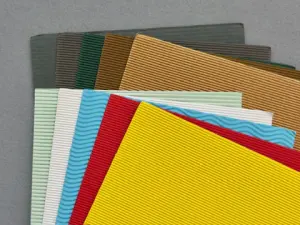 Гофрокартон кольоровий, набір А4 10 кольорів