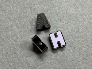 Намистини пластикові - Алфавіт - 15мм