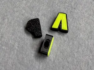 Намистини пластикові - Алфавіт - 15мм