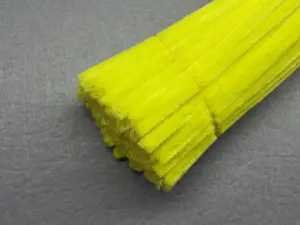 Синельний дріт 1 уп (90 шт) - Жовтий кислотний