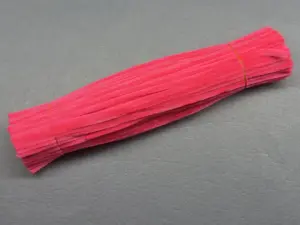 Синельний дріт 1 уп (90 шт) - Яскраво рожевий кислотний