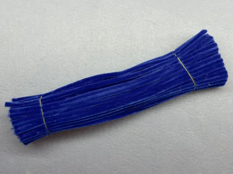 Синельний дріт 1 уп (90 шт) - Синій електрик