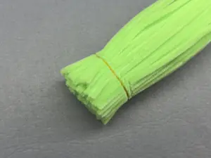 Синельний дріт 1 уп (90 шт) - Неоново салатовий