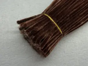 Синельная проволока 1 уп (90 шт) - Тёмно коричневый