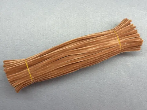 Синельний дріт 1 уп (90 шт) - Бежевий