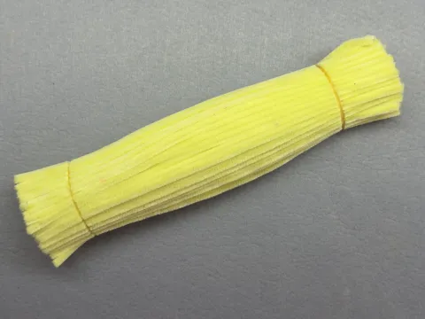 Синельний дріт 1 уп (90 шт) - Ніжно жовтий