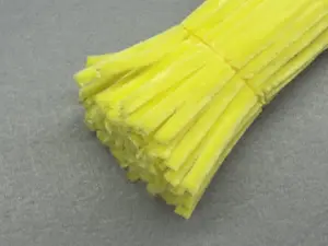 Синельная проволока 1 уп (90 шт) - Жёлтый