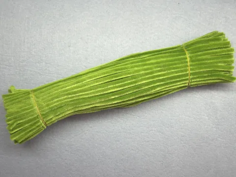 Синельний дріт 1 уп (90 шт) - М'ягкий фісташковий