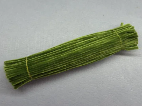 Синельная проволока 1 уп (90 шт) - Оливковая зелень