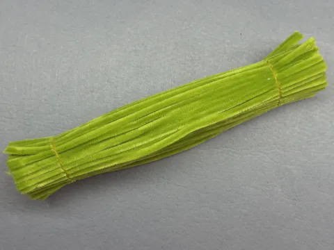 Синельний дріт 1 уп (90 шт) - Золотистий лайм