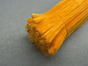 Синельний дріт 1 уп (90 шт) - Світло помаранчевий