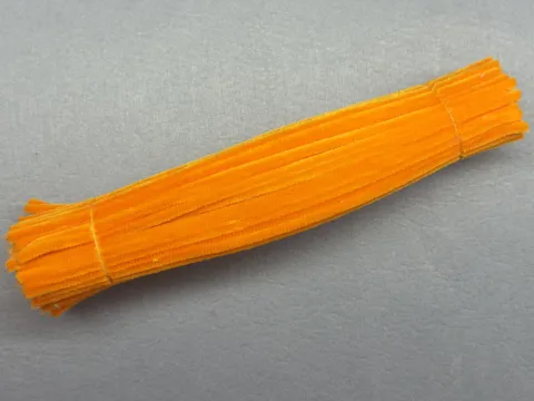 Синельний дріт 1 уп (90 шт) - Світло помаранчевий