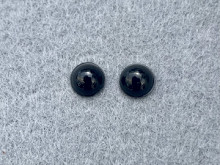Глазки черные - 10мм