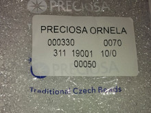 Бісер Preciosa 00050